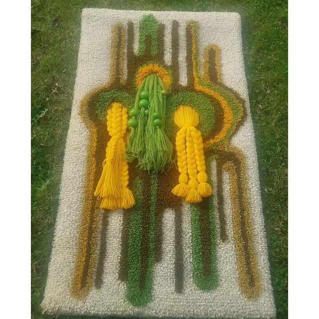 Pop Art Wall Tapestry, 1970s For Sale - Image 4 of 4