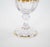 Val Saint Lambert Set of 12 Gilt Gold-Decorated Tableware Wine / Water Service For Sale - Image 11 of 12