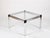 Square Coffee Table in Aluminum and Glass by Gae Aulenti, Italy, 1970s For Sale - Image 6 of 12