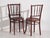 Wood Colored Chairs from Thonet, 1920s, Set of 4 For Sale - Image 7 of 17