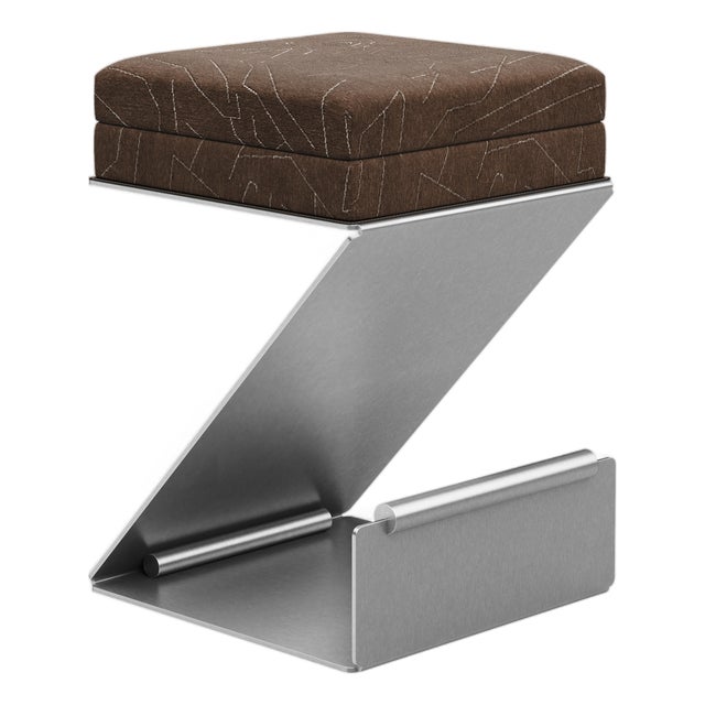 Lombard Bar Stool by Porus Studio For Sale