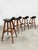 Vintage Danish OD 61 Stools by Erik Buck for OD Møbler, 1970s, Set of 4 For Sale - Image 6 of 8