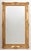 Antique Louis Philippe Gold Leaf Rectangular Wall Mirror with Avec Floral Motifs, 19th Century For Sale - Image 11 of 11