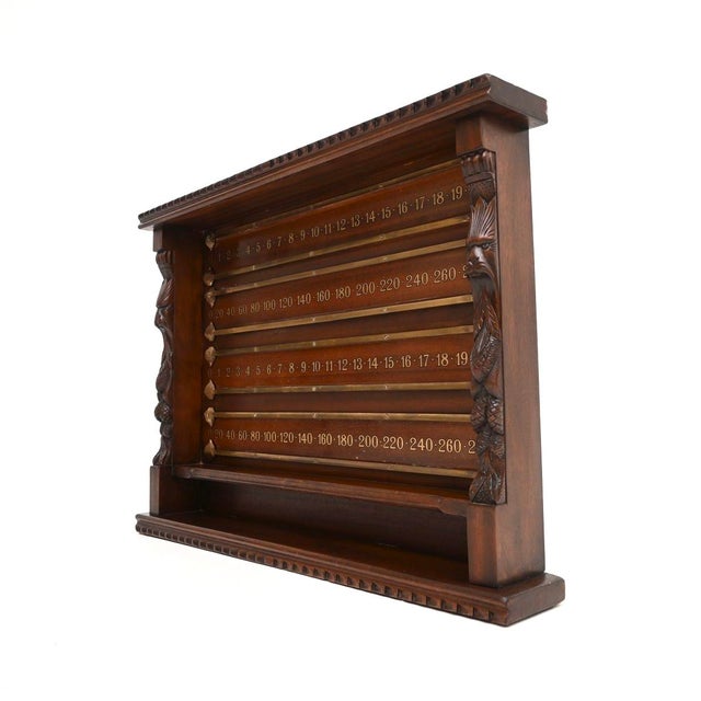 19th Century Antique Victorian Snooker Scoreboard, 1880s For Sale - Image 5 of 11