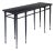 Holly Hunt; "Rue De Seine" Iron Console Table W/Stone Top For Sale