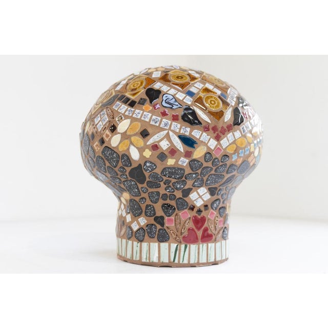 Swedish Folk Art Mosaic Mushroom Piggy Bank, 1970s For Sale - Image 16 of 16