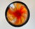 Glass Late 20th Century Badash Hand Blown Art Glass Rainbow Stripe Vase Black Rim 9" Colorful For Sale - Image 7 of 10