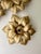 Wall Lights in Gilt Metal from Masca, Italy, 1970s, Set of 3 For Sale - Image 5 of 9