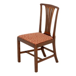 George III Style Mahogany Dining Chair For Sale