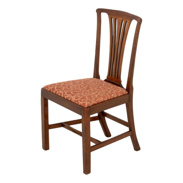 George III Style Mahogany Dining Chair For Sale