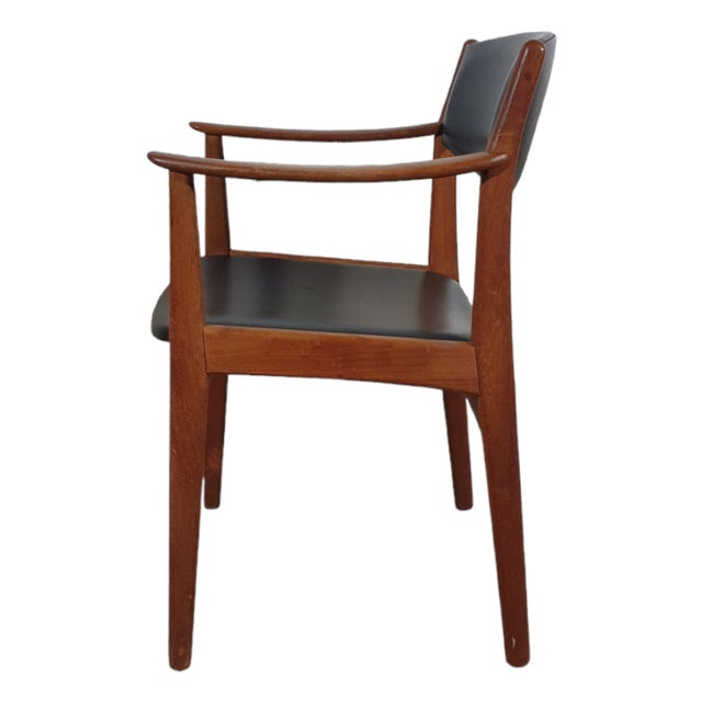 Wood Vintage Armchair from AB Johansson & Söner, 1960s For Sale - Image 7 of 10