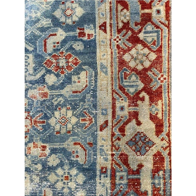 1930s 1930s Vintage Old Persian Malayer Runner Rug 3x16 For Sale - Image 5 of 11
