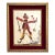 1980 Morris Katz (1931–2010) Original Oil Painting Clown Impasto Palette Knife For Sale