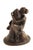1930s Bruno Zach 1930 Austrian Art Deco Erotic Bronze Sculpture "The Hugger" For Sale - Image 5 of 8
