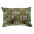Handmade Green Silk Velvet Throw Pillow & Down Insert For Sale