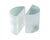 A pair of vintage "Half Moon" bookends designed by Wayne Husted for Blenko. This iconic solid glass bookend pair are each...