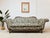 Victorian Vintage Victorian Chaise Lounge Sofa Carved Wood Frame For Sale - Image 3 of 12