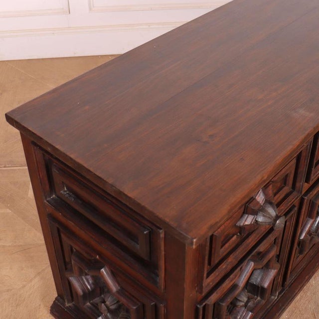 Spanish Brutalist Sideboard, 1970s For Sale - Image 9 of 11