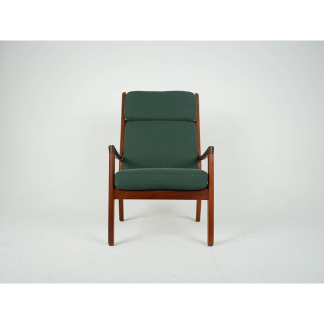 Cado Senator High-Backed Lounge Chair by Ole Wanscher for Cado, 1960s For Sale - Image 4 of 18