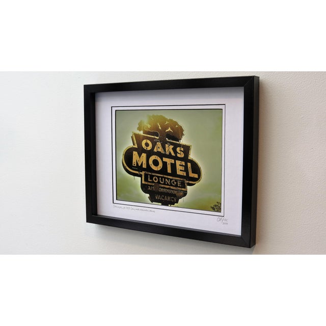 Oaks Motel, Ca. 1959. Limited Edition Photography. Limited Edition Framed Architectural Photography by C.. Damien Fox. Ca....