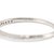 Metal 14k White Gold 0.19 CTW Baguette Sapphire Pave Diamond Stacking Band Ring, Size 7 For Sale - Image 7 of 8