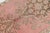 Textile Low Pile Vintage Pink Runner For Sale - Image 7 of 10