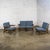 Calif-asia Mid-20th Century Tropical or Coastal Style Rattan 3 Piece Sofa and Lounge Chair by Calif Asia, a Set For Sale - Image 4 of 18