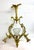 Large Antique Ornate Louis XV Dore Bronze French Ceiling Chandelier Fixture For Sale - Image 11 of 15