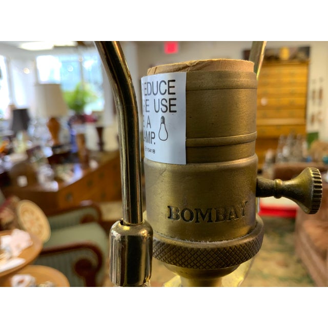 Metal Late 20th Century Bombay Company Lamp For Sale - Image 7 of 11