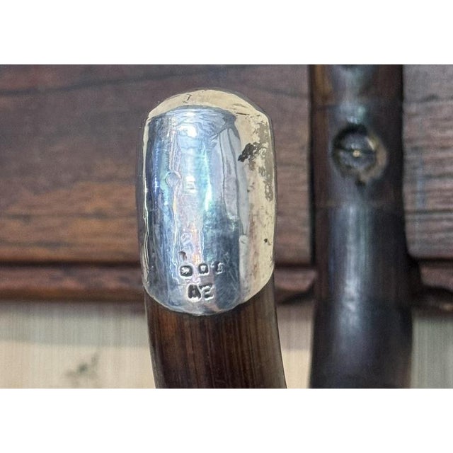 Antique Victorian Sterling Silver Coat Rack For Sale - Image 13 of 14