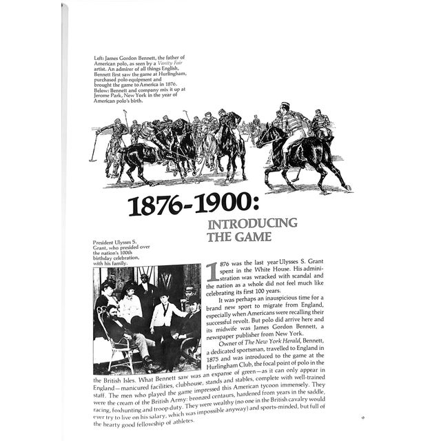 1970s "The Endless Chukker: 101 Years of American Polo" 1978 Shinitzky, Ami and Follmer, Don For Sale - Image 5 of 11