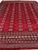 Red Fine Hand Knotted Bokhara Rug For Sale - Image 8 of 12