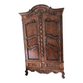 Hekman Entertainment Center Armoire For Sale