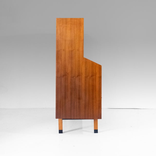 Wood Mid-Century Modern Italian Wood Cabinet by George Coslin for 3V Arredamenti Padova, 1960s For Sale - Image 7 of 16