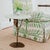 Contemporary Tobacco Willow Accent Table Travertine For Sale - Image 3 of 7