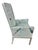 1980s Post Modern Chrome & Abstract Upholstered High Back Dining Chairs - Set of 6 For Sale - Image 5 of 9