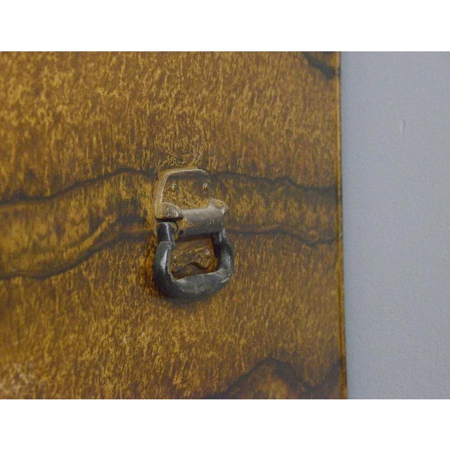 Metal Early 20th Century Prussian Fur Coat Cabinet For Sale - Image 7 of 13