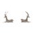 Temple Deer Figures, Set of 2 For Sale