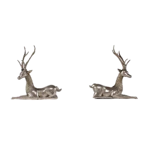 Temple Deer Figures, Set of 2