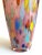 Vintage 1980's Post Modern Abstract Hand Blown Studio Art Glass Multicolor Tall Flower Vase For Sale In Kansas City - Image 6 of 13