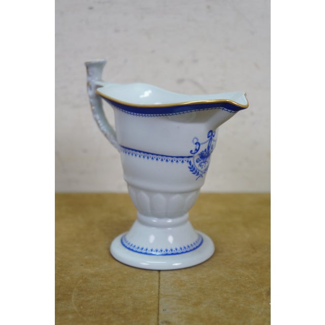 Copeland Mid 20th Century Copeland Spode England Newburyport Teapot Creamer Sugar Pitcher 10" - 3 pc For Sale - Image 4 of 14