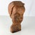 Beautiful Vintage Hand Carved Wooden African Woman Girl With Ponytail Bust Head For Sale In Baltimore - Image 6 of 11
