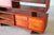 1970s Studio Made Double Sided Console Tables in Pine With Louvered Doors - A Pair For Sale - Image 4 of 13