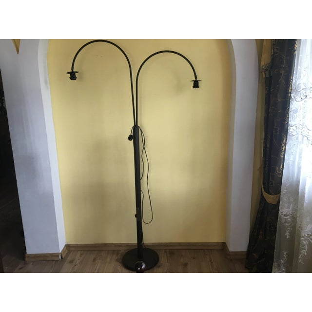 Brown Floor Lamp, 1960s For Sale - Image 8 of 18