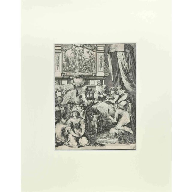 Romeyn de Hooghe, La Manière de se Bien Preparer à La Mort, Etching, 1700 For Sale - Image 3 of 3