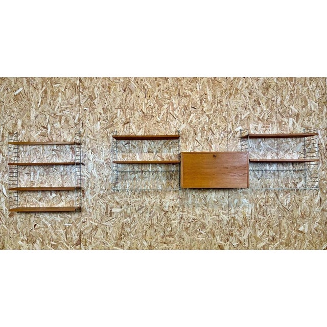 Oak String Shelf by Kajsa & Nils Nisse Strinning For Sale - Image 3 of 18