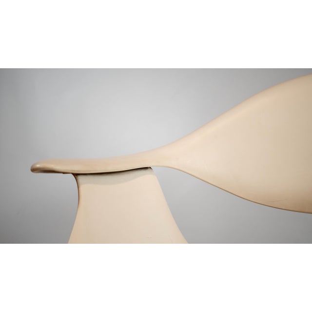 Textile Herman Miller George Nelson Swag Leg Armchair – 2008 Reissue (White) For Sale - Image 7 of 13