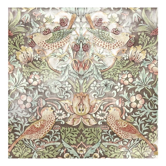 Morris Strawberry Thief Wallpaper For Sale