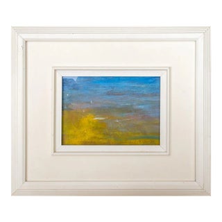 Joan Shapiro "At Dawn" Gouache on Canvas Board For Sale