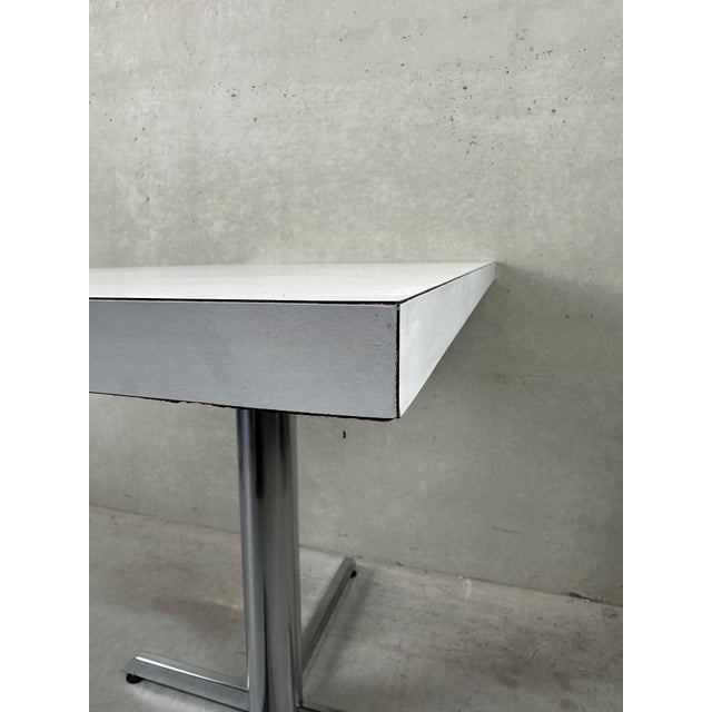 Vintage Table in Formica and Chrome For Sale - Image 6 of 10